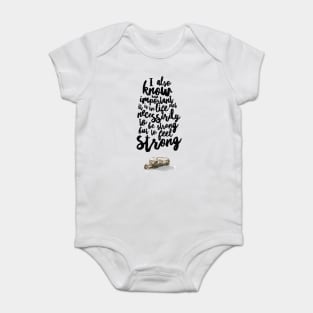 Feel strong Baby Bodysuit